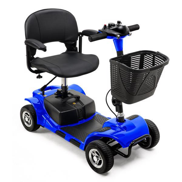 Crystal Scooter With Basket And Extended Battery