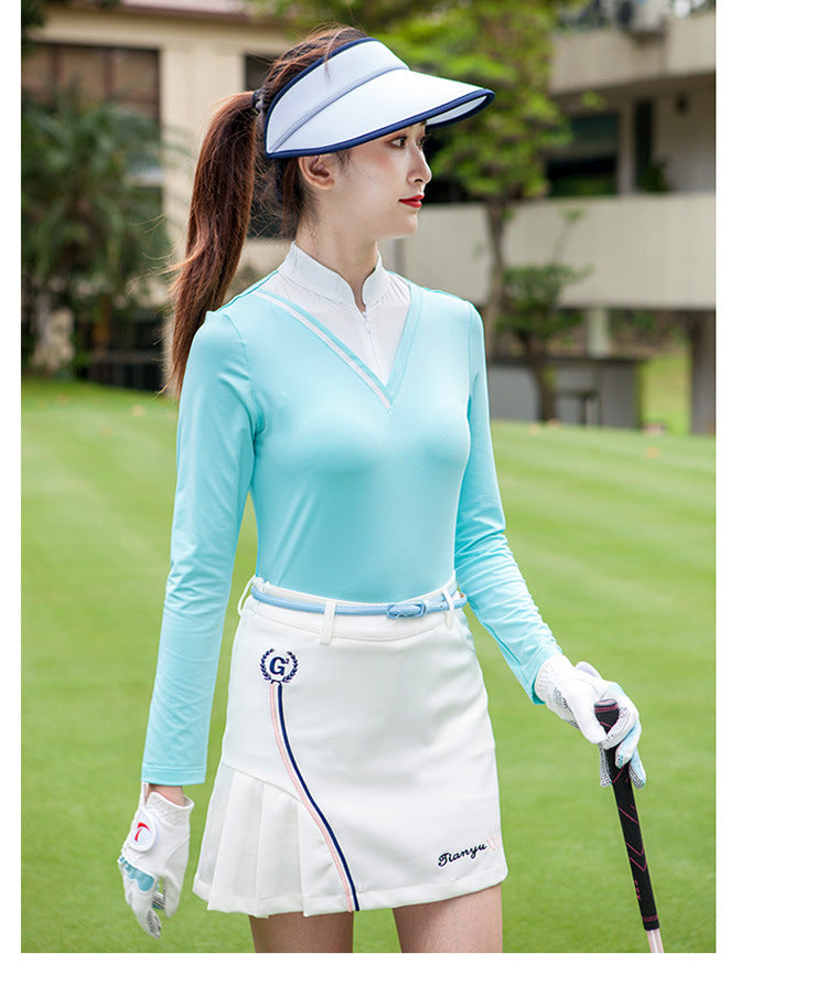 Crystal Golf Women's Long-sleeved T-shirt