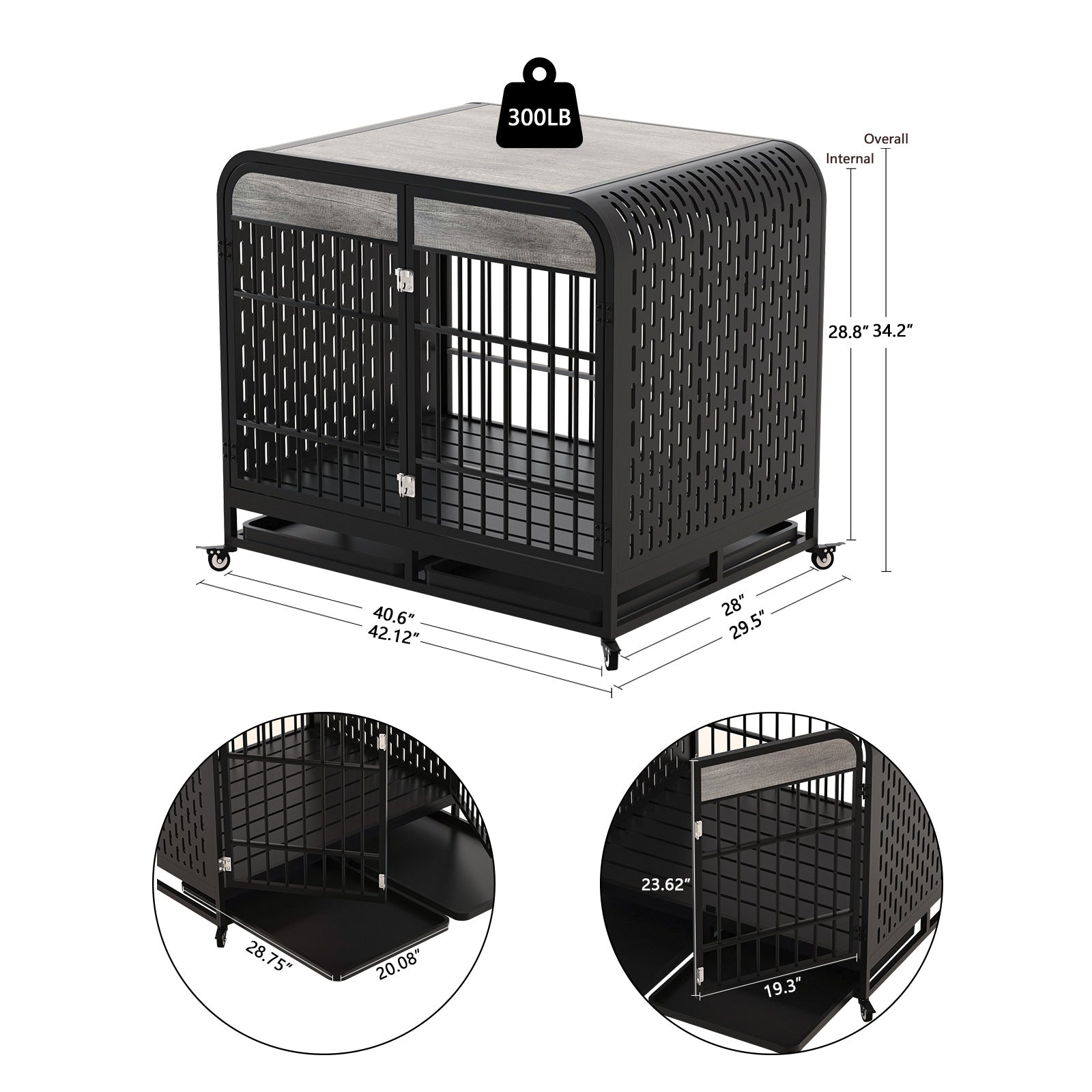 Crystal  Dog Crate