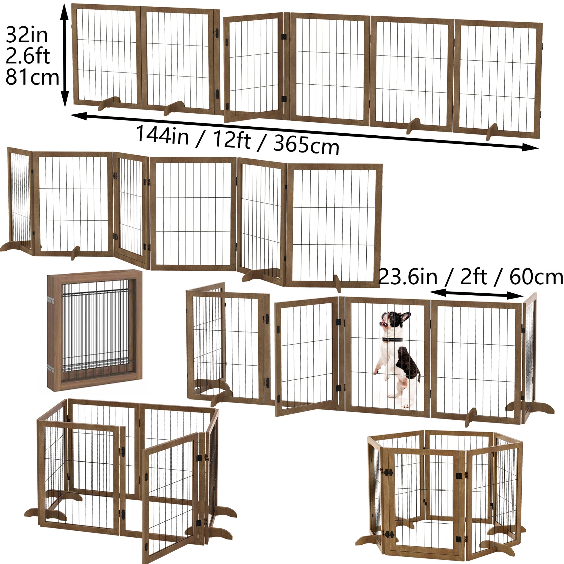 Crystal  Dog Fence Barrier