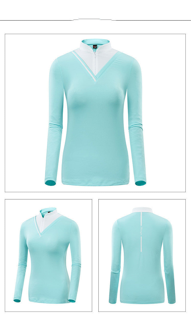 Crystal Golf Women's Long-sleeved T-shirt
