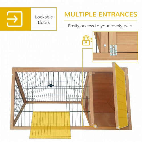 Crystal  Outdoor Rabbit & Small Animal Cage